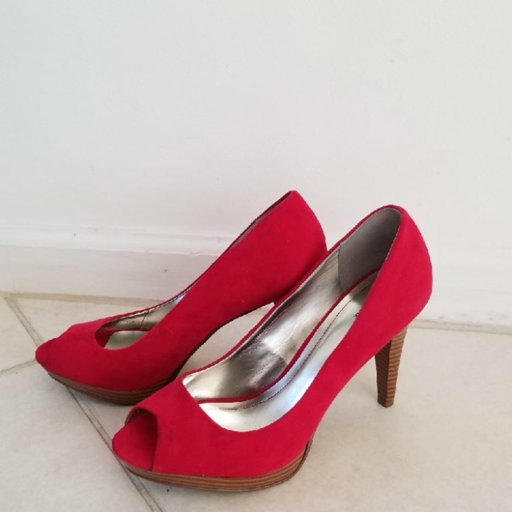 👠 Style & Co Celine Style &Co Peep Toe Heels